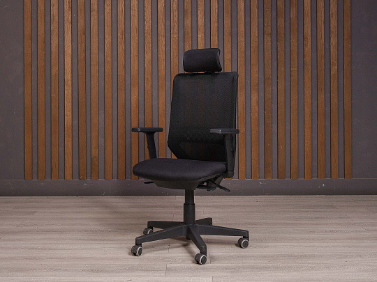 Кресло руководителя Ткань Чёрный Россия