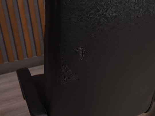 Кресло руководителя Искусственная кожа Чёрный Россия