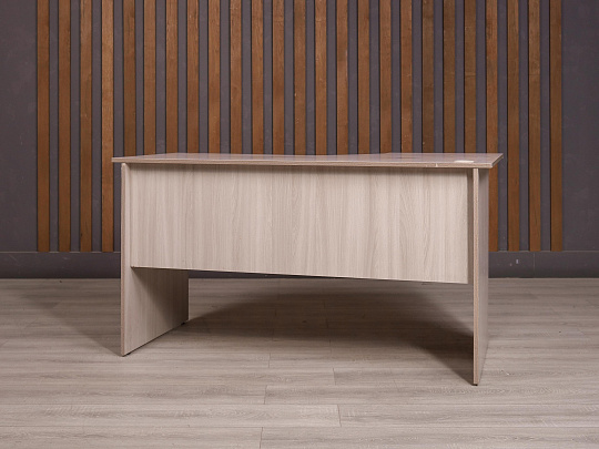 Стол эргономичный ДСП Ясень шимо Россия