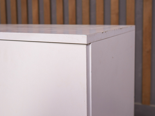 Тумба под оргтехнику ДСП Белый Россия