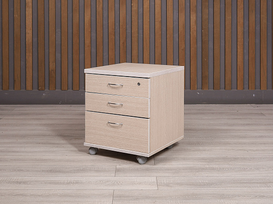 Тумба подкатная ДСП Ясень шимо Россия