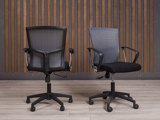 Офисное кресло RivaChair Ткань Чёрный Россия