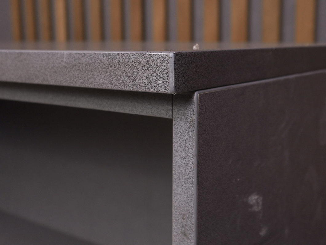 Тумба под оргтехнику ДСП Серый Россия (243641-20045)