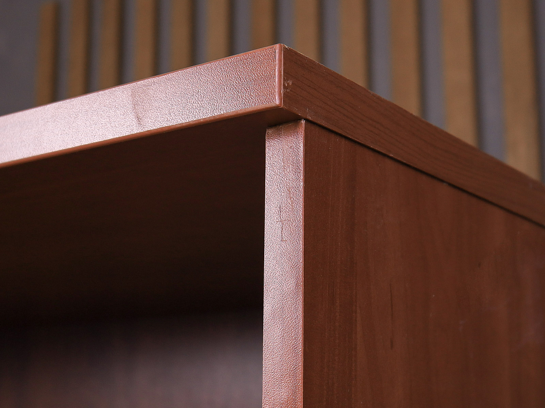 Шкаф-стеллаж для документов ДСП Вишня Россия (25355-08105)