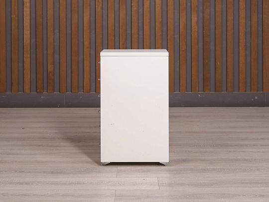 Тумба подкатная Металл Белый Россия