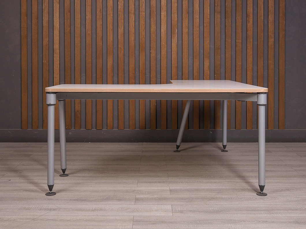 Стол угловой Herman Miller ДСП Белый США (23261-28056)