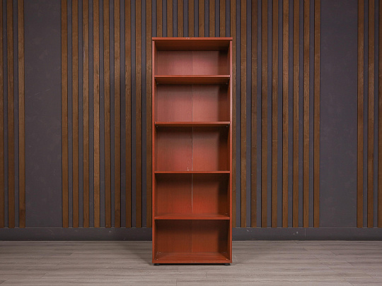 Шкаф-стеллаж для документов ДСП Вишня Россия