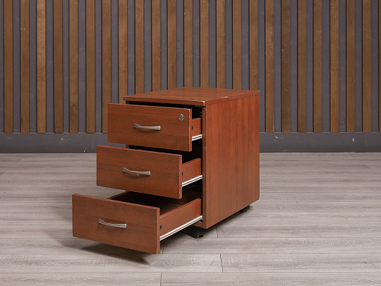 Тумба подкатная ДСП Вишня Россия