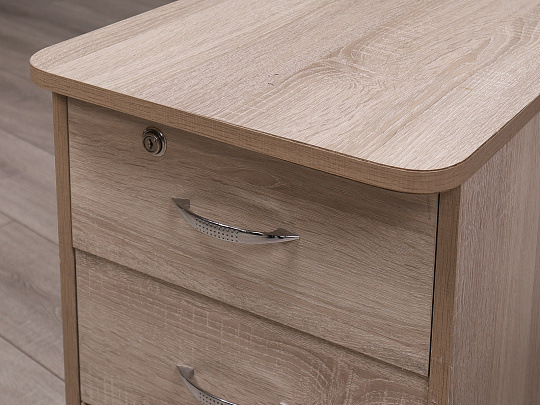 Тумба подкатная ДСП Ясень шимо Россия