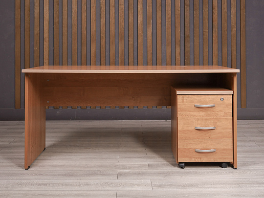 Стол с тумбой ДСП Ольха Россия