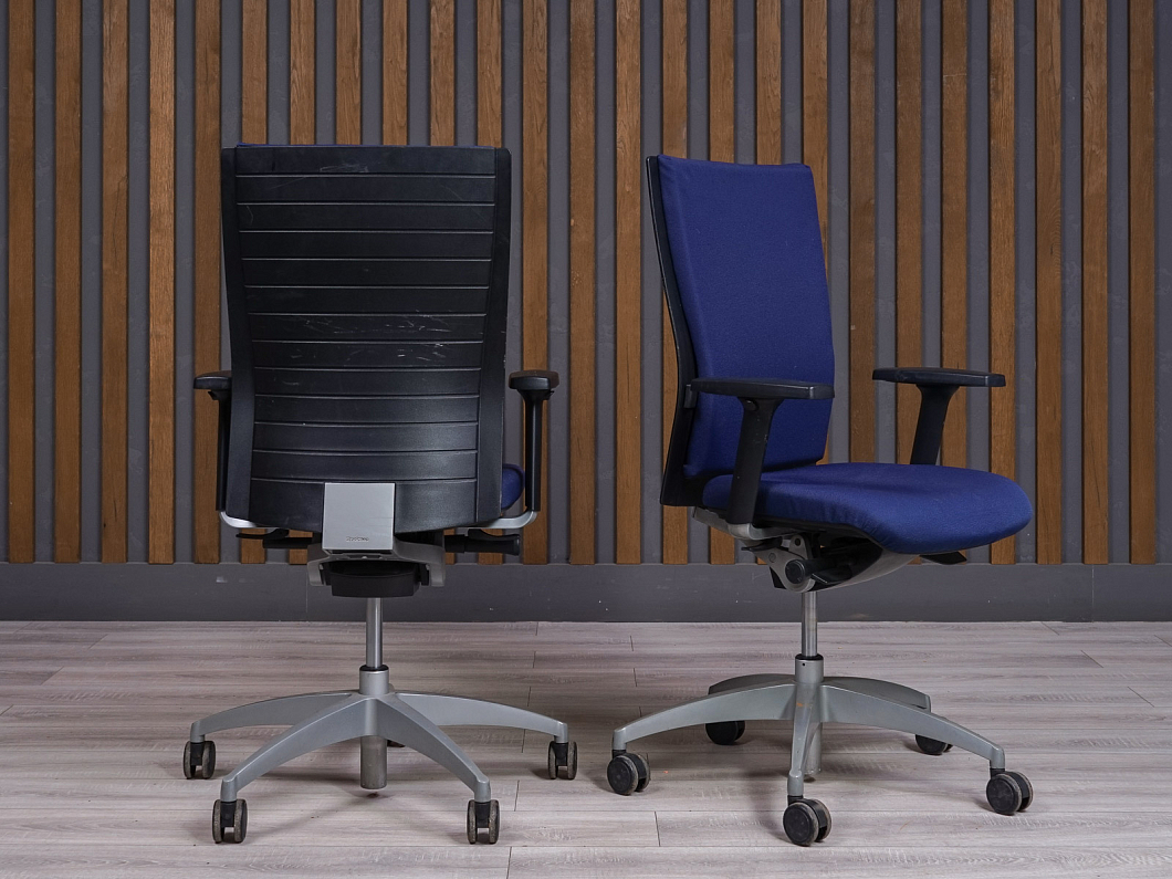 Кресло руководителя Steelcase Ткань Синий США (3268-09104)