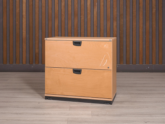 Тумба под оргтехнику Kinnarps ДСП Клен Швеция