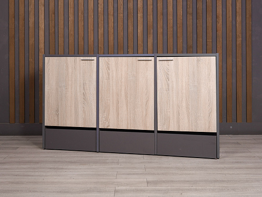 Шкаф для документов ДСП Ясень шимо Россия