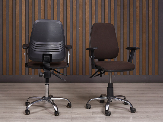 Офисное кресло Ткань Коричневый Россия