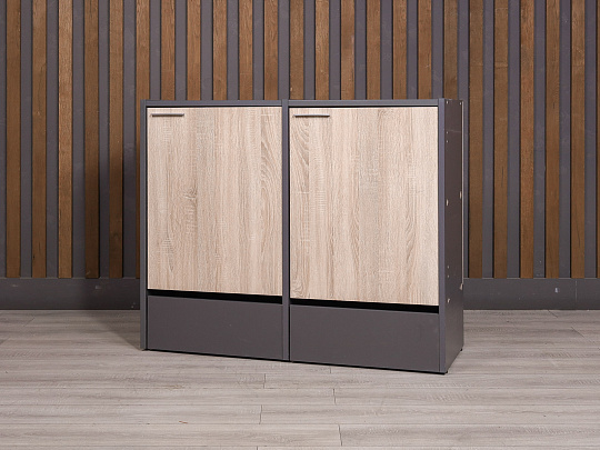 Тумба под оргтехнику ДСП Ясень шимо Россия