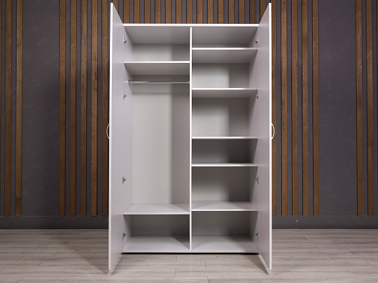 Шкаф для одежды ДСП Серый Россия