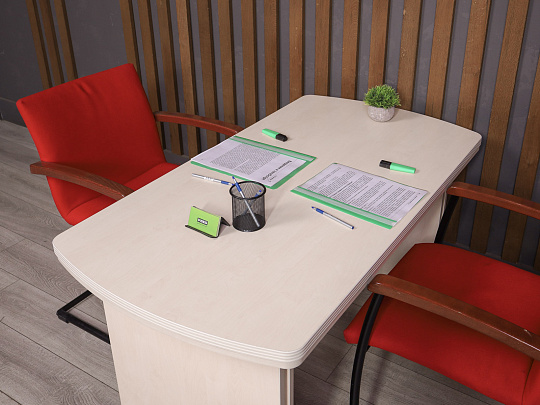 Стол-брифинг приставной Berlin ДСП Дуб Россия