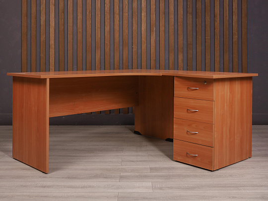 Стол с тумбой ДСП Ольха Россия