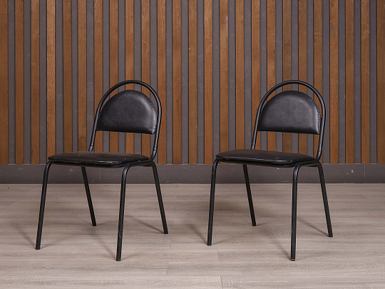 Офисный стул Искусственная кожа Чёрный Россия