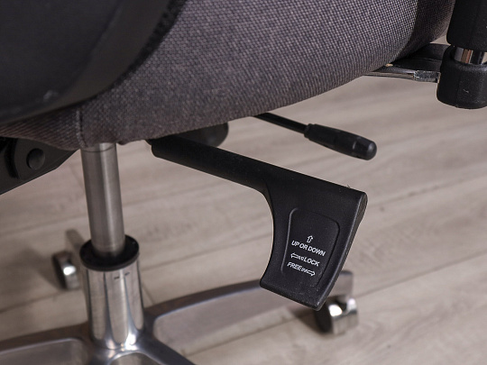 Кресло руководителя Ткань Серый Россия