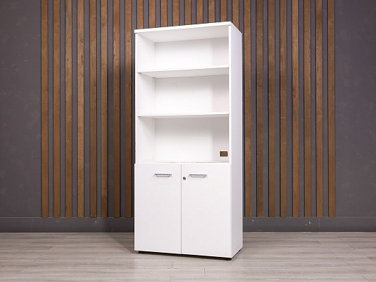 Шкаф для документов ДСП Белый Россия