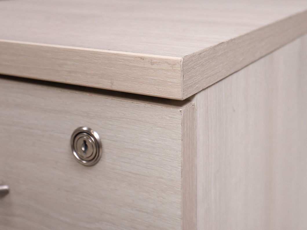 Тумба подкатная ДСП Ясень шимо Россия (241742-23105)