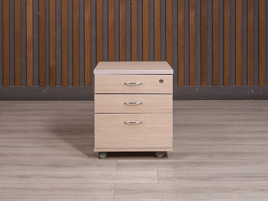 Тумба подкатная ДСП Ясень шимо Россия