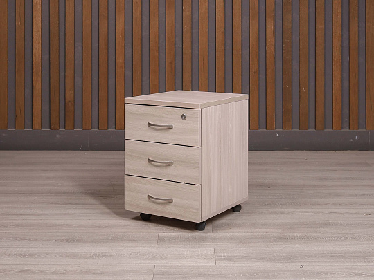 Тумба подкатная ДСП Ясень шимо Россия