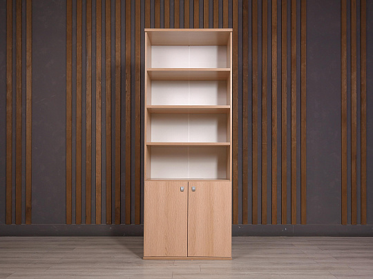 Шкаф для документов ДСП Ясень шимо Россия