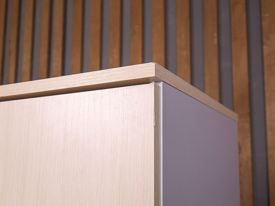 Шкаф для документов ДСП Дуб Россия