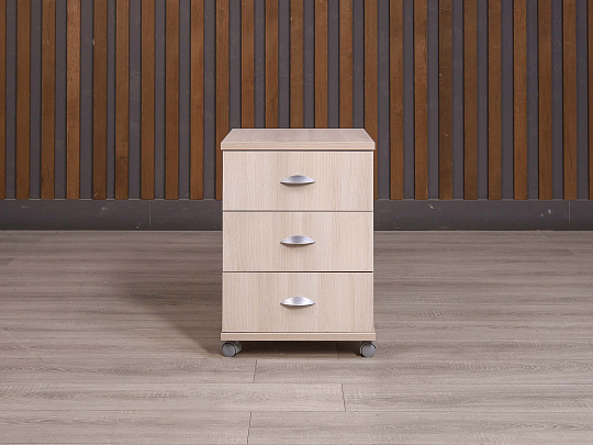 Тумба подкатная ДСП Ясень шимо Россия