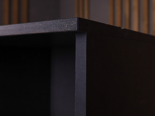 Шкаф-стеллаж для документов ДСП Чёрный Россия