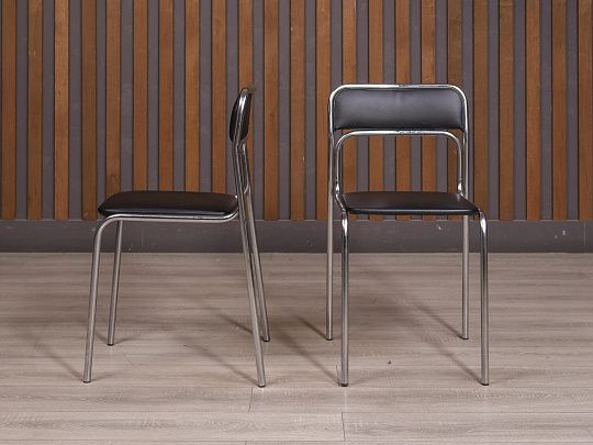 Офисный стул Кожзам Чёрный Россия