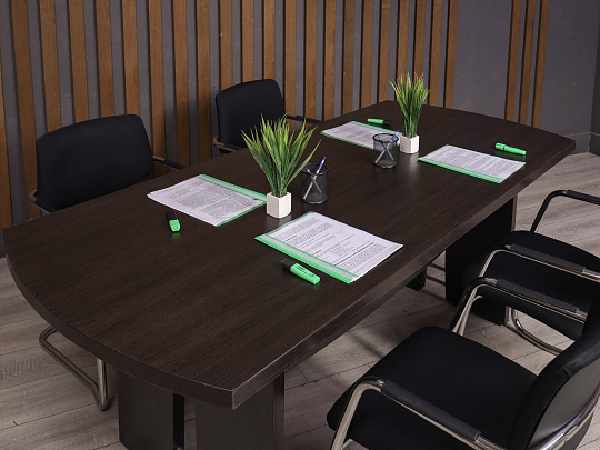 Стол для переговоров ДСП Венге Россия