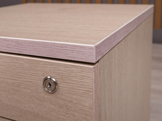 Тумба подкатная ДСП Ясень шимо Россия