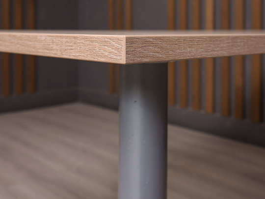 Стол прямоугольный ДСП Ясень шимо Россия