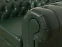 Кресло мягкое Честер 1000x900 Кожзам Зелёный Россия (4270-25069)