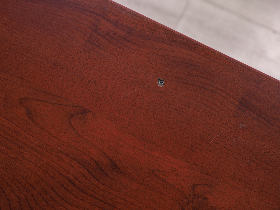 Тумба под оргтехнику Bene ДСП Вишня Италия (243581-11085)