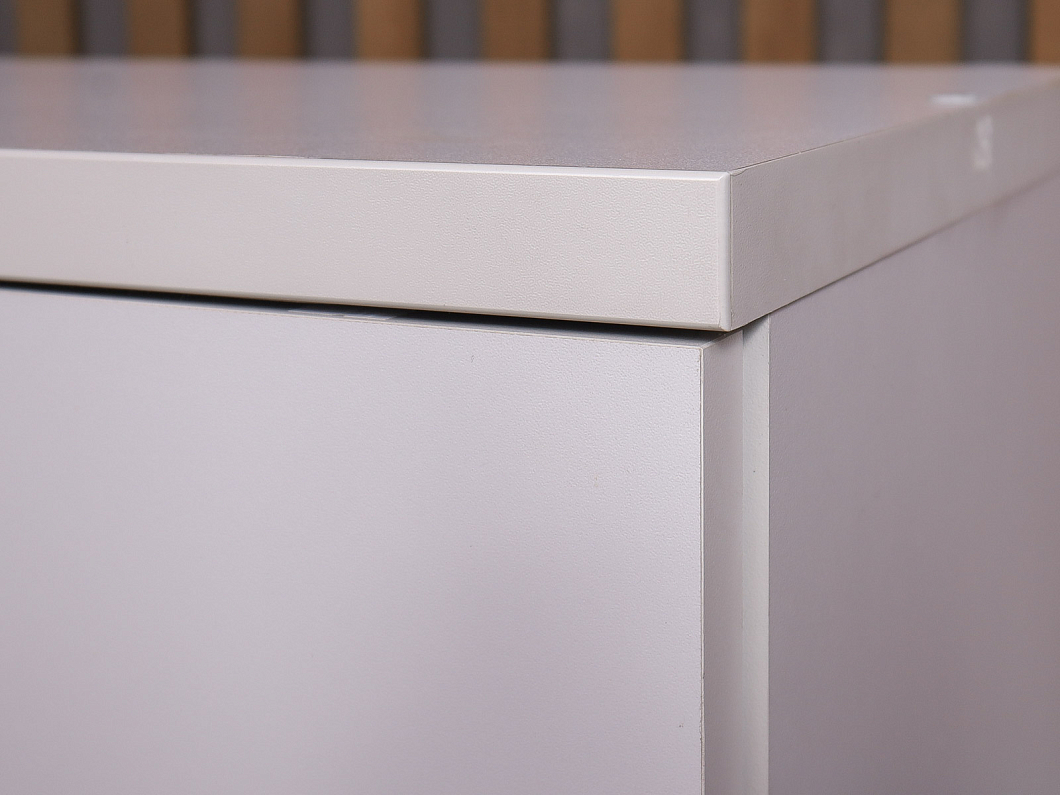 Тумба под оргтехнику ДСП Серый Россия (243641-28105)