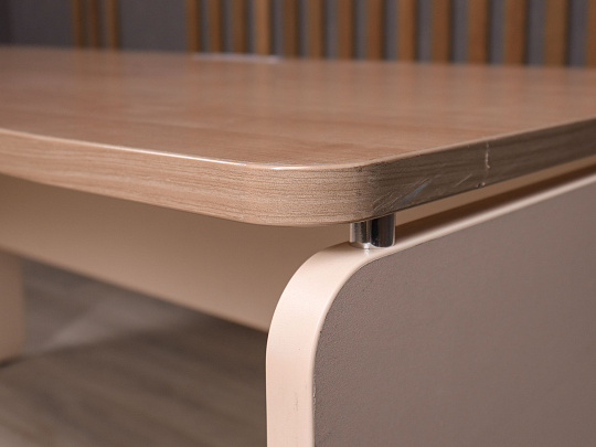 Стол прямоугольный ДСП Ясень шимо Россия