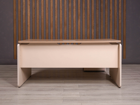 Стол с тумбой Accord ДСП Ясень шимо Россия