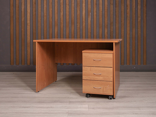 Стол с тумбой ДСП Ольха Россия