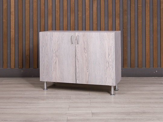 Тумба под оргтехнику ДСП Ясень шимо Россия