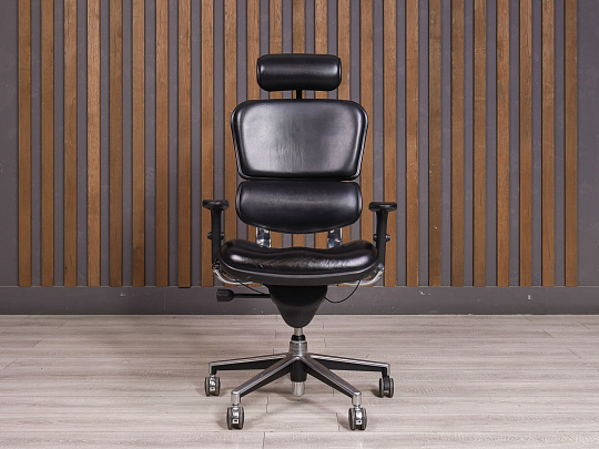 Кресло руководителя Comfort Workspace Ergohuman Elite 2 Кожа Чёрный Тайвань