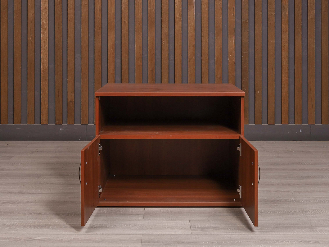 Тумба под оргтехнику ДСП Вишня Россия (24355-28036)