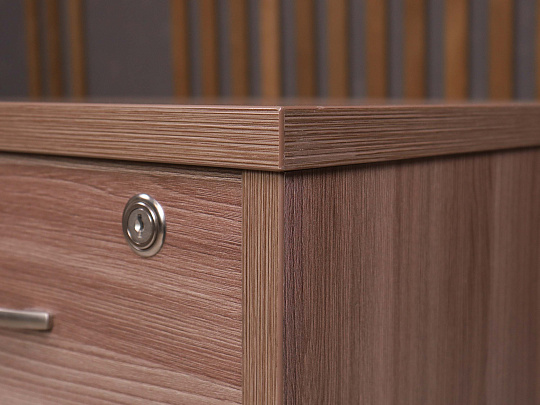 Тумба приставная ДСП Ясень шимо Россия