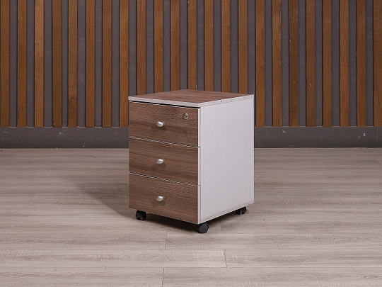 Тумба подкатная ДСП Ясень шимо Россия