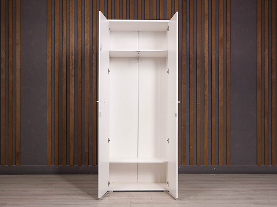 Шкаф для одежды ДСП Белый Россия