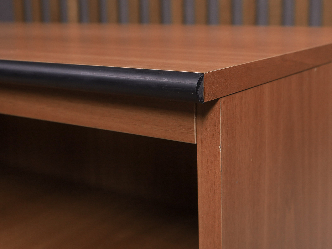 Тумба под оргтехнику ДСП Орех Россия (243511-22125)