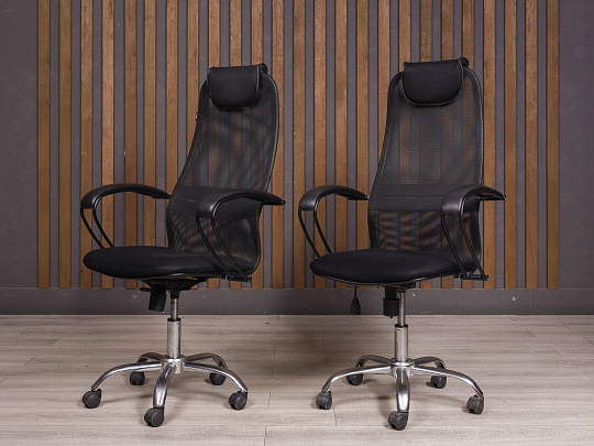 Офисное кресло Metta Соло Ткань Чёрный Россия